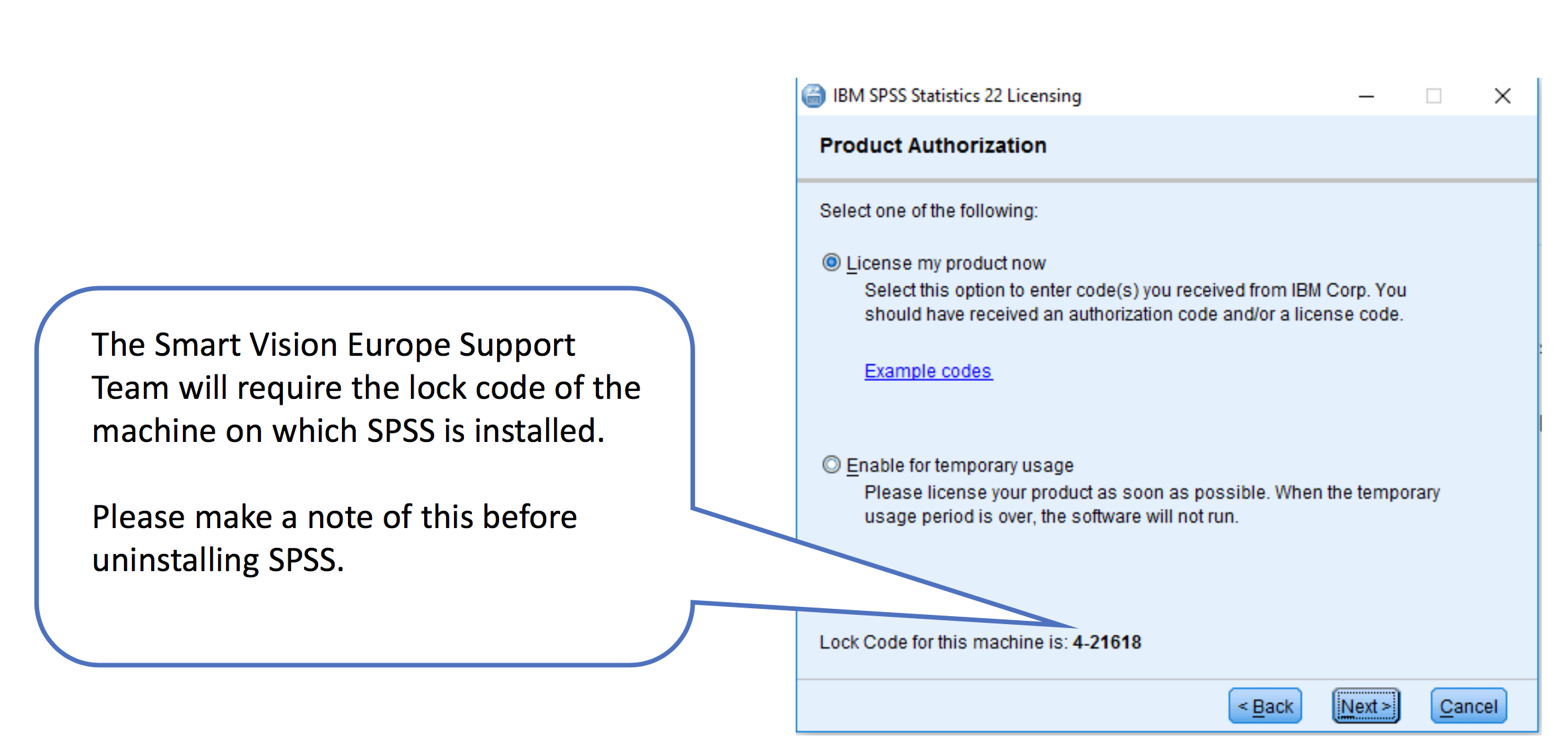 ibm spss 22 authorization code