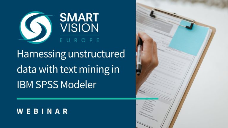 Harnessing unstructured data with text mining in IBM SPSS Modeler