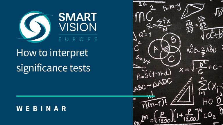 How to interpret significance tests
