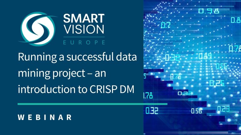 Running a successful data mining project – an introduction to the CRISP DM methodology
