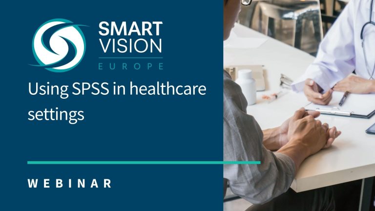 Using SPSS in healthcare settings
