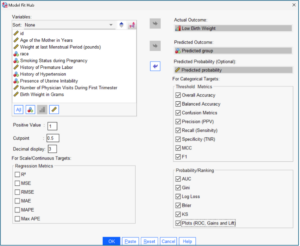 SPSS Statistics Model Fit Hub