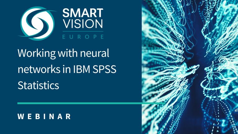Working with Neural Networks in IBM SPSS Statistics