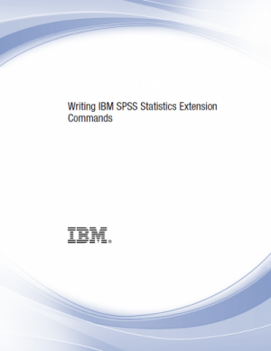 Writing IBM SPSS Statistics extension commands